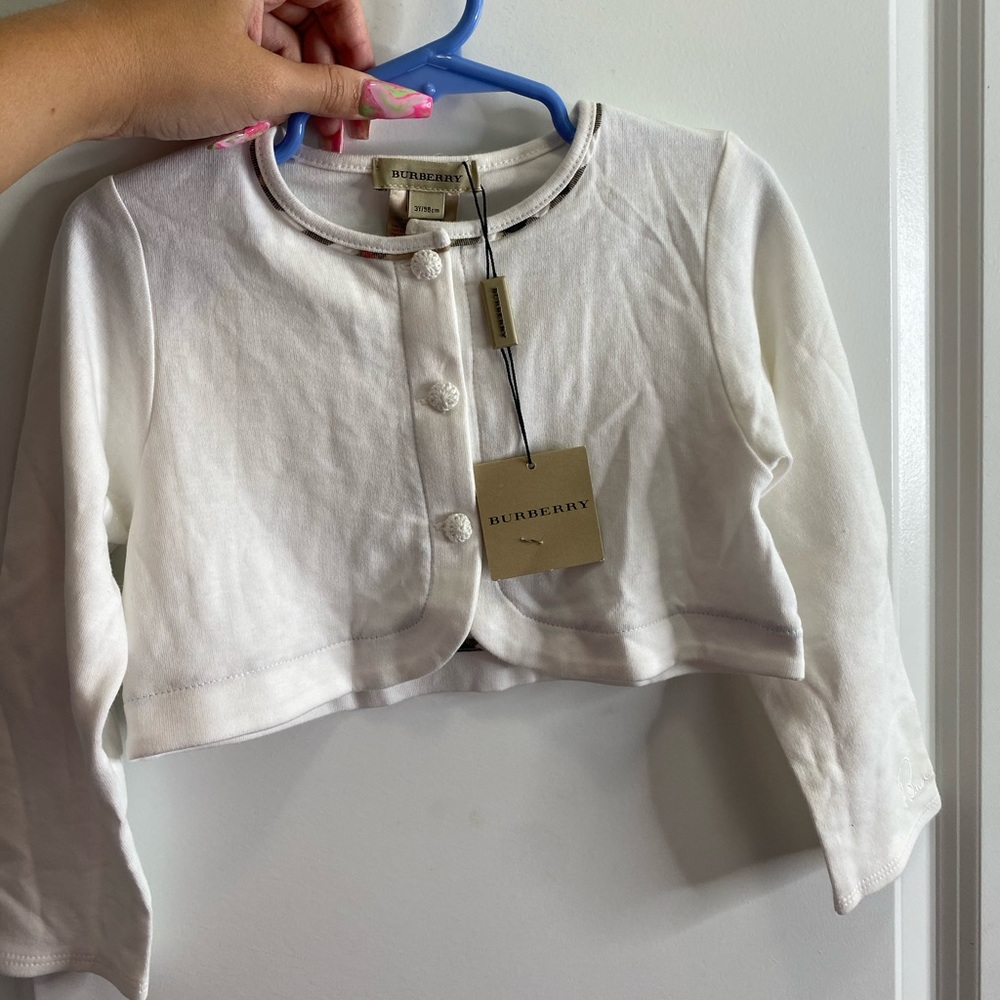 Baby Burberry cardigan